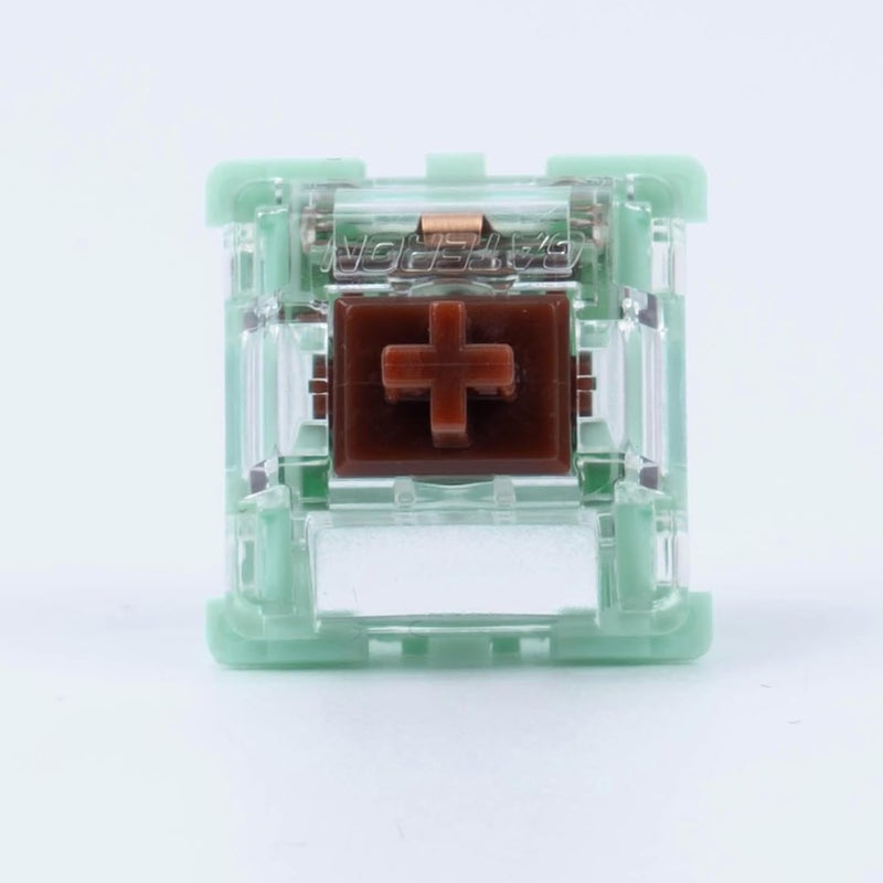kutethy Gateron Jade 3.0 Double-Stage Spring Brown Switches,3-Pin 55gf Tactile/Pre Lubed for Mechanical Keyboard（Brown,36pcs） - Image 4